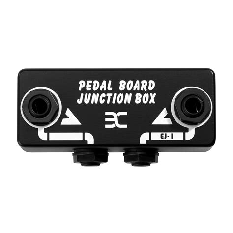 junction box pedalboard|pedalboard input output box.